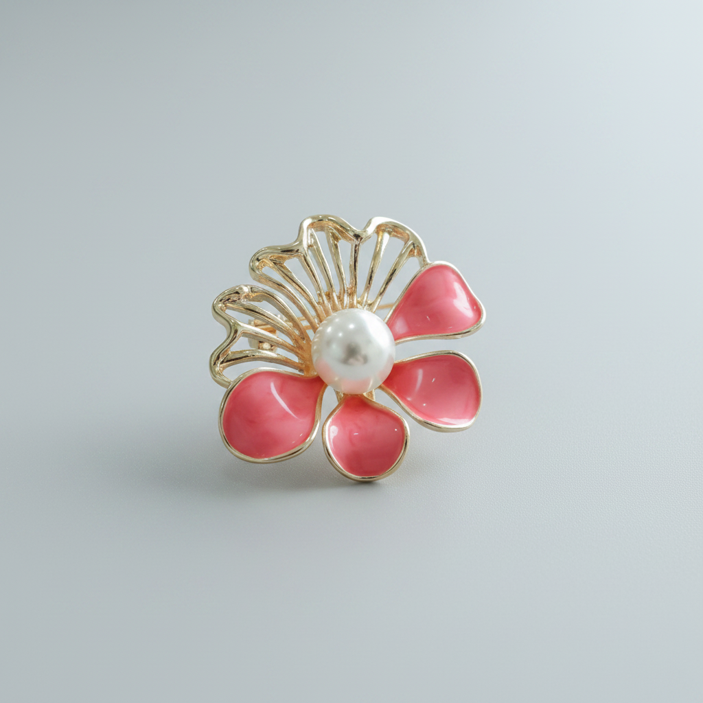 RNG-5504 The Pearl Fan Blossom Ring