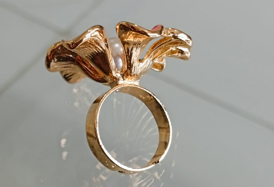 RNG-5504 The Pearl Fan Blossom Ring