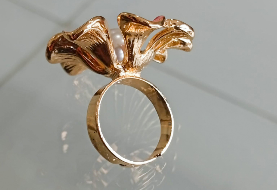 RNG-5504 The Pearl Fan Blossom Ring