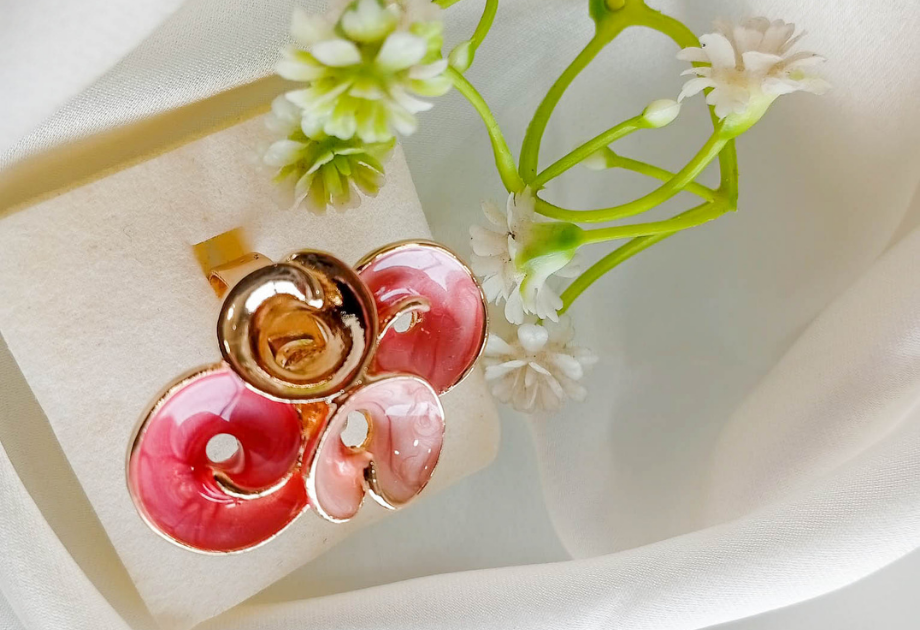 RNG-5506 The Coral Swirl Statement Ring