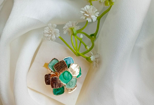 RNG-5508 The Jade Mosaic Statement Ring