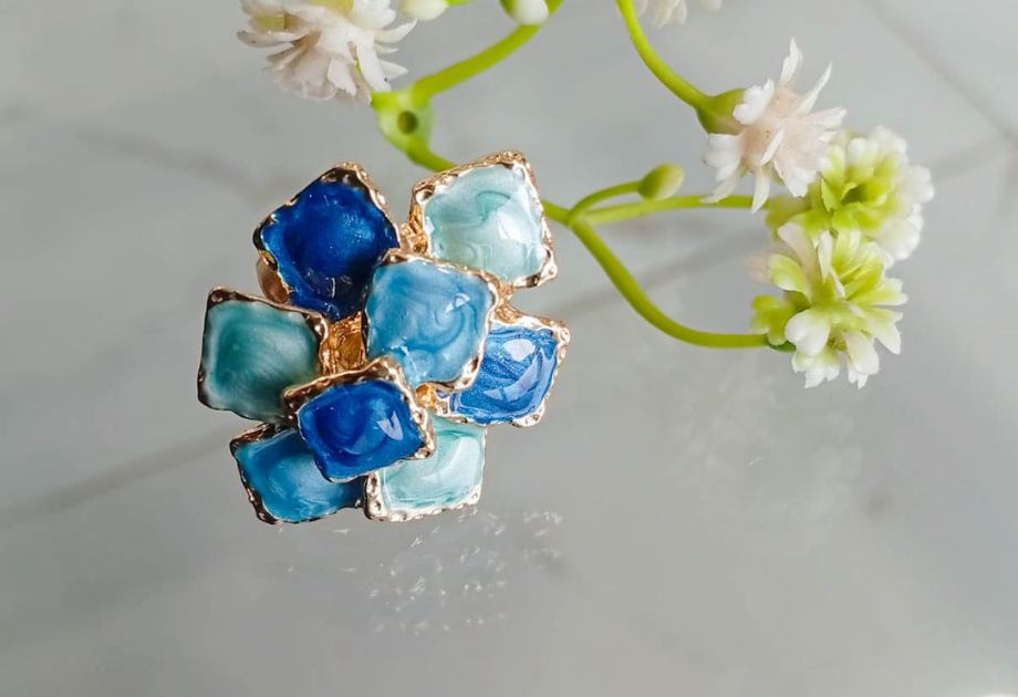 RNG-5511 The Sapphire Mosaic Statement Ring