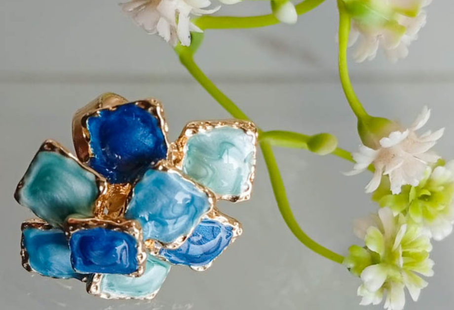 RNG-5511 The Sapphire Mosaic Statement Ring