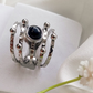 RNG-5501 The Midnight Galaxy Multi-Band Ring
