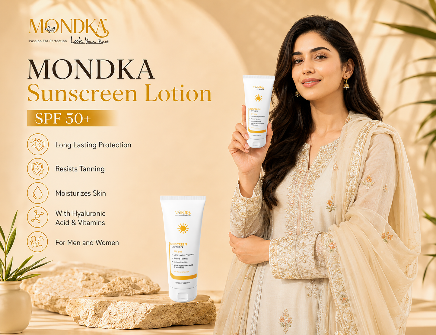 Mondka Sunscreen Lotion