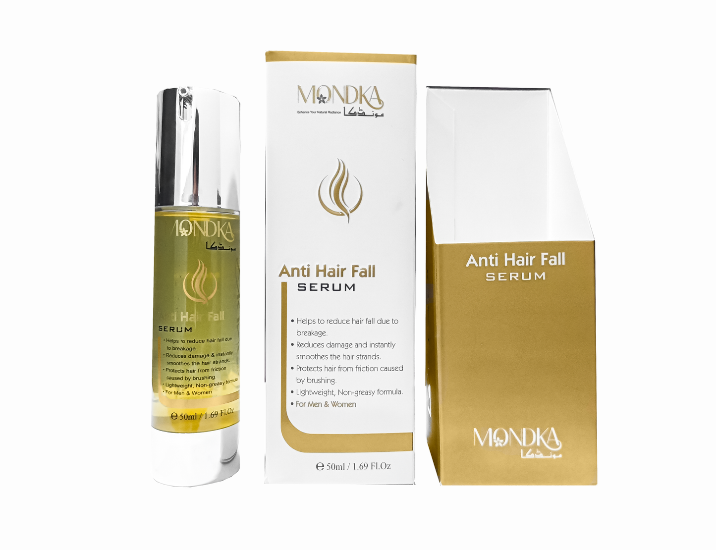 MONDKA Anti Hair Fall Serum – Lightweight Strengthening Formula