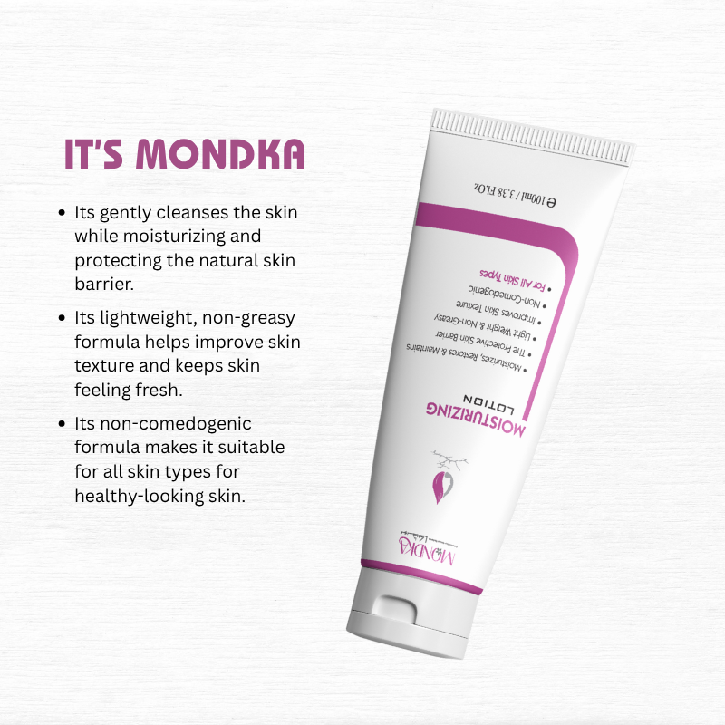 Mondka Moisturizing Lotion – Hydrating & Skin Barrier Protection