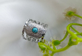 RNG-5503 The Nomad Turquoise Multi-Band Ring