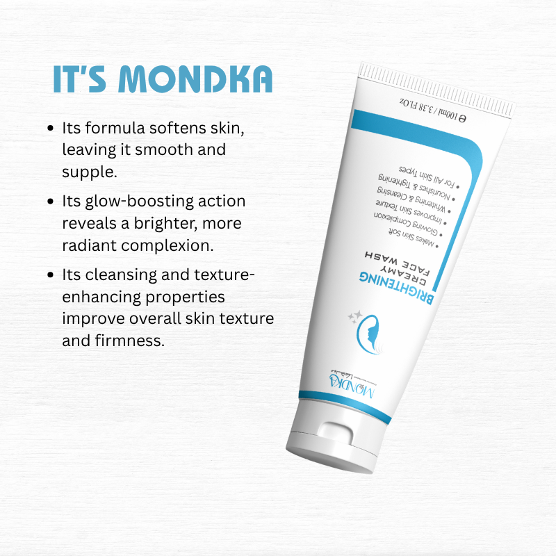 Mondka Brightening Creamy Face Wash