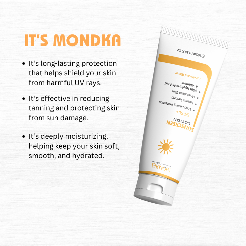 Mondka Sunscreen Lotion