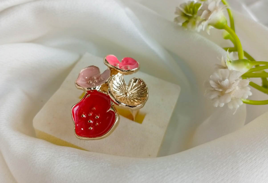 RNG-5524 The Peony Meadow Cluster Ring