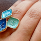 RNG-5525 The Cerulean Tide Trio Ring