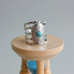 RNG-5503 The Nomad Turquoise Multi-Band Ring