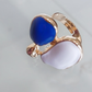 RNG-5510 The Cerulean Pebble Statement Ring