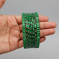 BNG-2201 The Emerald Baguette Bangle Set