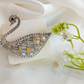 BRH-3303 The Graceful Swan Crystal Brooch
