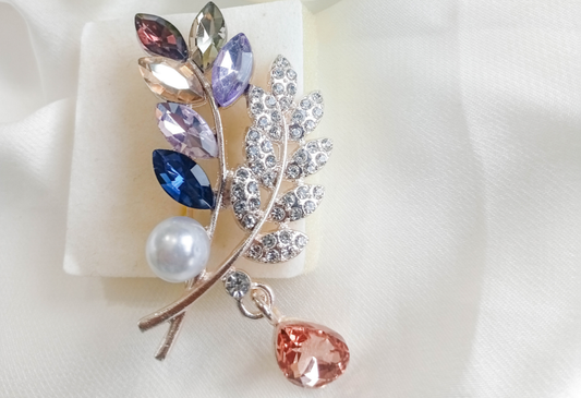 BRH-3305 The Enchanted Willow Statement Brooch