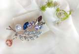BRH-3305 The Enchanted Willow Statement Brooch
