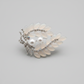BRH-3306 The Moonlight Laurel Statement Brooch