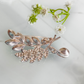 BRH-3306 The Moonlight Laurel Statement Brooch