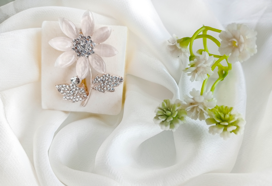 BRH-3307 The Radiant Petal Sunflower Brooch