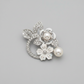 BRH-3340 The Winter Camellia Pearl Brooch