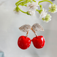 BRH-3341 The Sweet Cherry Harvest Brooch