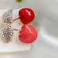 BRH-3341 The Sweet Cherry Harvest Brooch