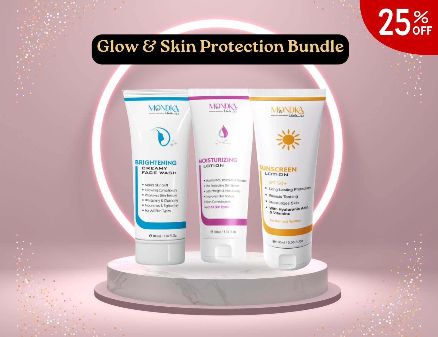 Glow & Skin Protection Bundle
