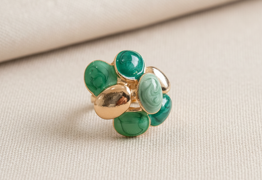 RNG-5527 The Ocean Bloom Statement Ring